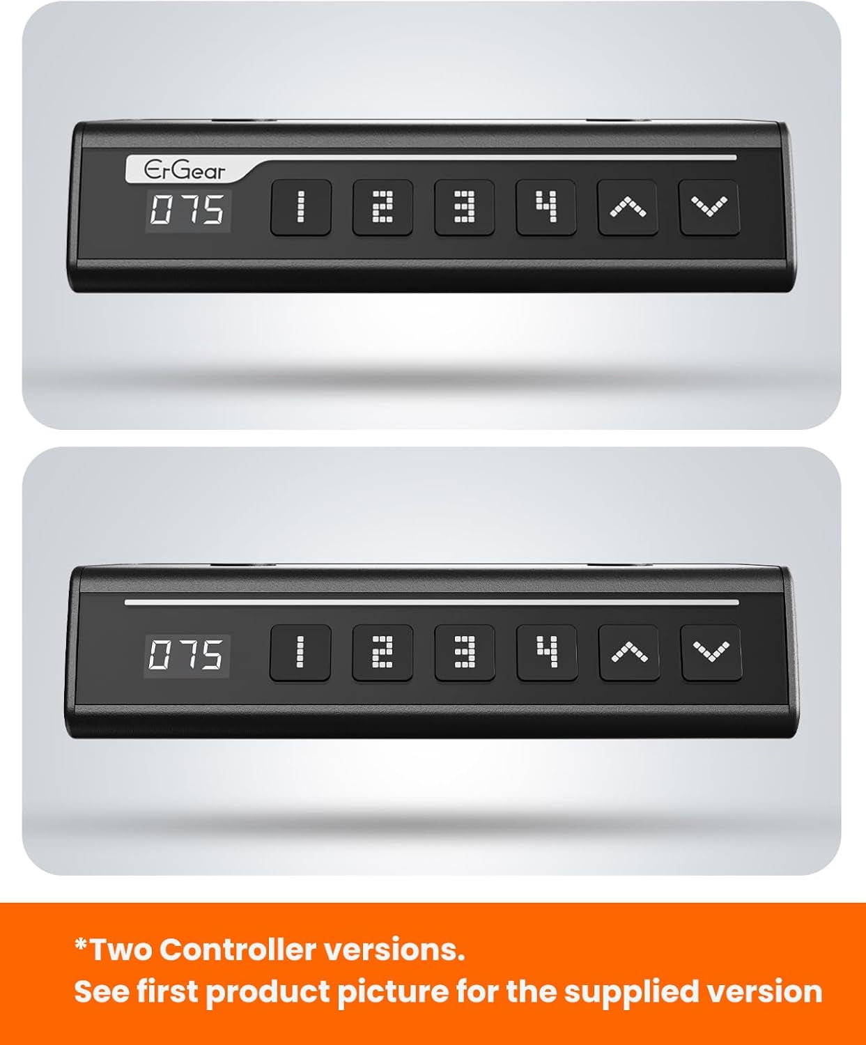 Height Adjustable Electric Standing Desk, 47.2 X 23.6 Inches Sit Stand up Desk, Memory Computer Home Office Desk with Two-Piece Desktop (Black)